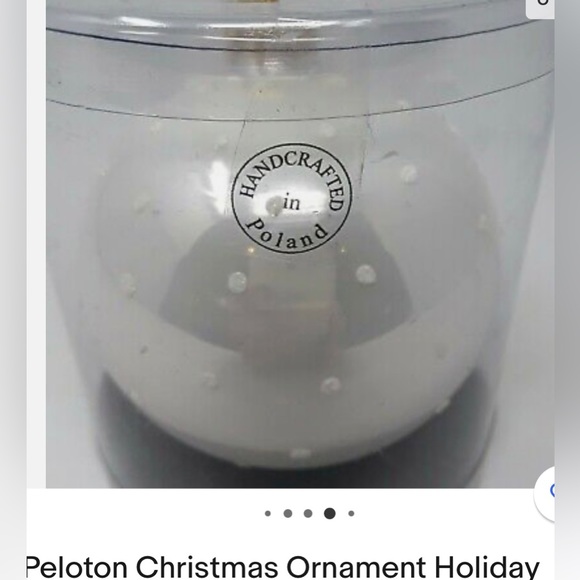 Peloton Christmas sphere NIB Rare! - Picture 5 of 5